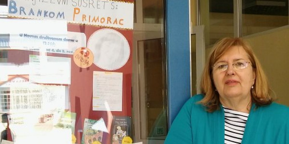 KNJIŽEVNI SUSRET Ispred OŠ Molve